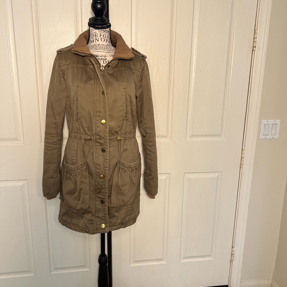 Modstrom Winter Ghost Utility Jacket With Drawstr… - image 2